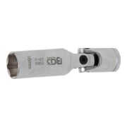 BGS Inserto per candelette a innesto, esagonale, azionamento quadro interno, 10mm (3/8") apertura 16mm
