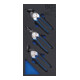 BGS Inserto per carrello da officina 1/3: mini tronchesi da carrozzeria, 3pz.-1