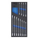 BGS Inserto per carrello da officina 1/3: set di chiavi combinate a cricchetto, apertura 8 - 19mm, 12pz.-1