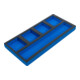 BGS Inserto per carrello da officina 1/3, vuoto: 5 scomparti, 408 x 189 x 32 mm-3
