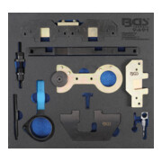 BGS Inserto per carrello da officina 2/3: set di utensili di regolazione per motore per BMW M40, M44, M50, M52, M54, M56-1