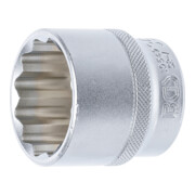 BGS Inserto per chiave a bussola, dodecagonale, azionamento quadro interno 12,5mm, apertura 36mm