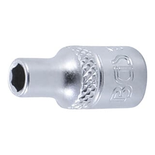 BGS Inserto per chiave a bussola esagonale, azionamento quadro interno 6,3mm (1/4")