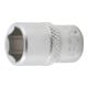 BGS Inserto per chiave a bussola esagonale, azionamento quadro interno 6,3mm (1/4"), apertura 7/16"-1