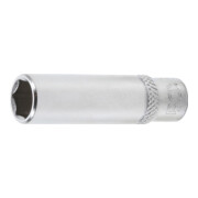 BGS Inserto per chiave a bussola esagonale, azionamento quadro interno profondo 6,3mm (1/4"), apertura 3/8"