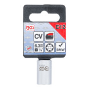 BGS Inserto speciale per bussole, profilo E, 6,3mm (1/4"), E12, per alza finestrini BMW-4