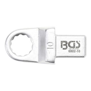 BGS Insteek-ringsleutel | 10 mm | opname 9 x 12 mm
