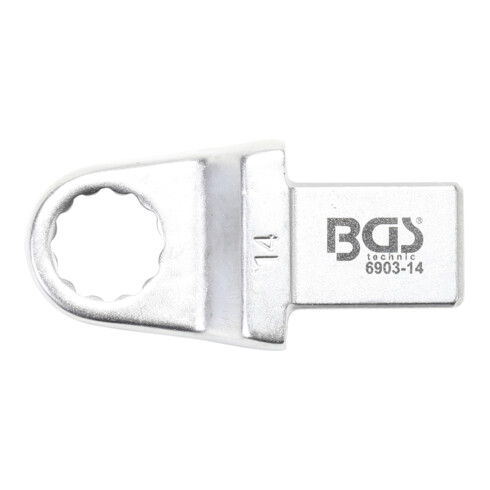 BGS Insteek-ringsleutel | 14 mm | opname 14 x 18 mm