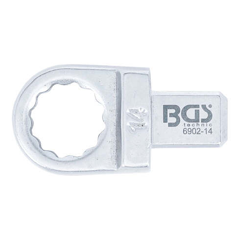 BGS Insteek-ringsleutel | 14 mm | opname 9 x 12 mm