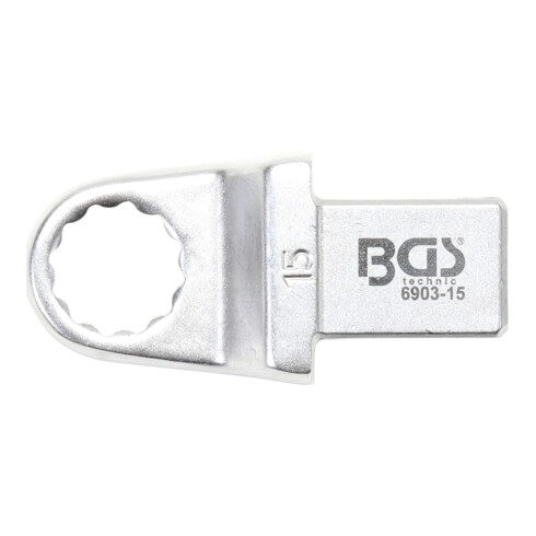 BGS Insteek-ringsleutel | 15 mm | opname 14 x 18 mm