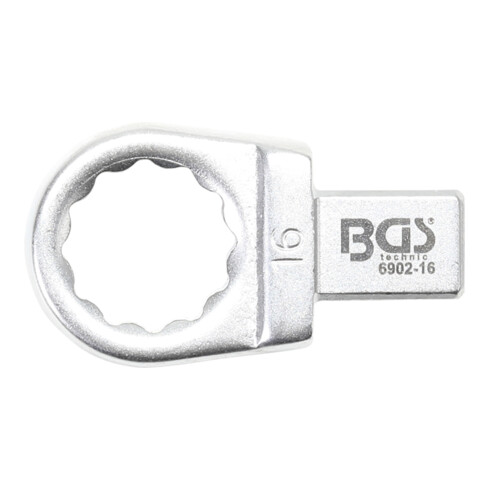 BGS Insteek-ringsleutel | 16 mm | opname 9 x 12 mm