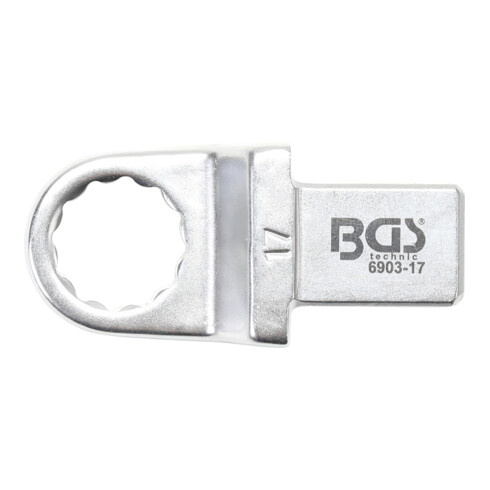 BGS Insteek-ringsleutel | 17 mm | opname 14 x 18 mm