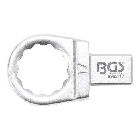 BGS Insteek-ringsleutel | 17 mm | opname 9 x 12 mm