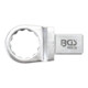 BGS Insteek-ringsleutel | 22 mm | opname 14 x 18 mm-1