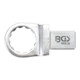 BGS Insteek-ringsleutel | 22 mm | opname 14 x 18 mm-1