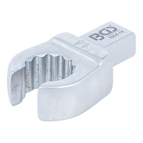 BGS Insteek-ringsleutel | open | 14 mm | opname 9 x 12 mm