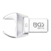 BGS Insteek-steeksleutel | 15 mm | opname 14 x 18 mm