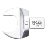 BGS Insteek-steeksleutel | 15 mm | opname 9 x 12 mm