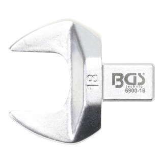BGS Insteek-steeksleutel | 18 mm | opname 9 x 12 mm