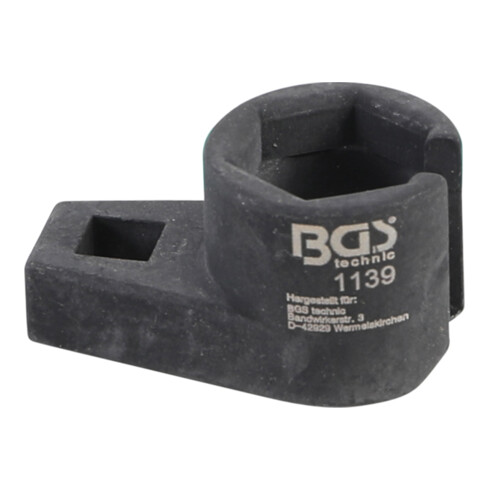 BGS Inzetstuk voor lambdasonde Aandrijving vierkantaandrijving 10 mm (3/8") SW 22 mm