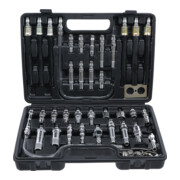 BGS Jeu d’adaptateurs pour appareil de vidange et nettoyage d’huile de boîte automatique (Art. 7082), 35 pièces