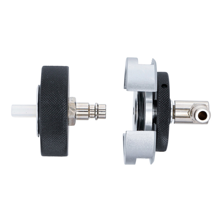 BGS Jeu d'adaptateurs pour purgeur de frein à air comprimé pour Tesla modèles 3, Y, S, X 2 pcs.