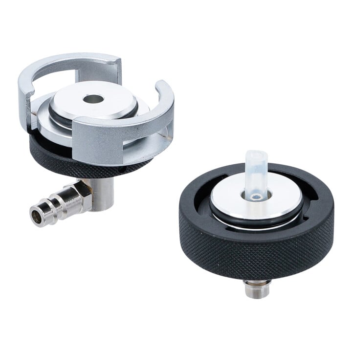 BGS Jeu d'adaptateurs pour purgeur de frein à air comprimé pour Tesla modèles 3, Y, S, X 2 pcs.