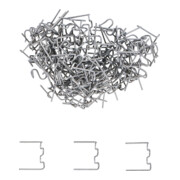 BGS Jeu d'agrafes de réparation forme ondulée 0,8 mm 100 pcs.-3