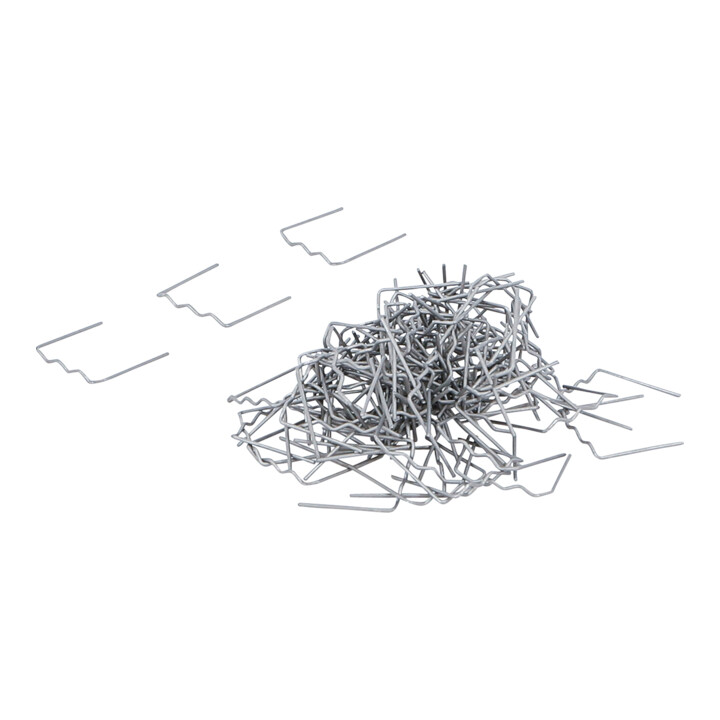 BGS Jeu d'agrafes de réparation plates 0,6 mm 100 pcs.