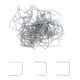 BGS Jeu d'agrafes de réparation plates 0,6 mm 100 pcs.