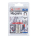 BGS Jeu d’aimants extrapuissants Ø 9,5 mm 6 pièces