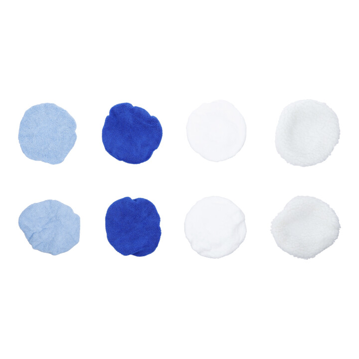 BGS Jeu de bonnets de polissage, Ø 125 mm, 8 pièces