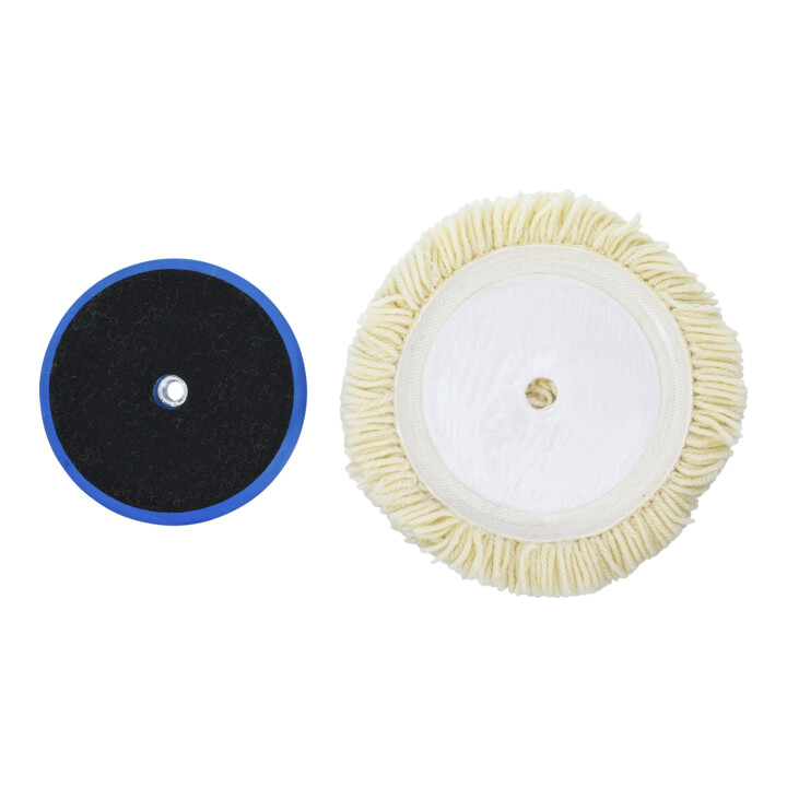 BGS Jeu de bonnets de polissage, Ø 180 mm, 2 pièces