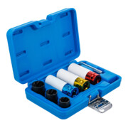 BGS Jeu de clés à douille avec profil à insertion et spirale, carré d'entraînement 12,5 mm (1/2"), 17 - 21 mm, 7 pièces-4