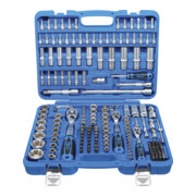 BGS Jeu de clés à douille profil ondulé entraînement 6,3 mm / 10 mm / 12,5 mm 192 pcs.
