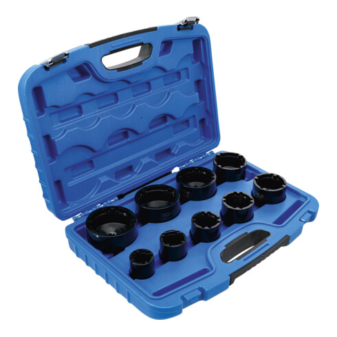 BGS Jeu de clés à écrous pivot intérieur KM4 - KM12 9 pièces