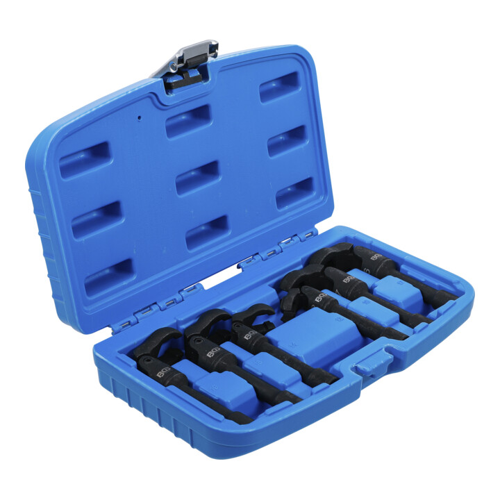 BGS Jeu de clés à griffes, entraînement carré intérieur 10 mm (3/8"), avec articulation, 6 pièces