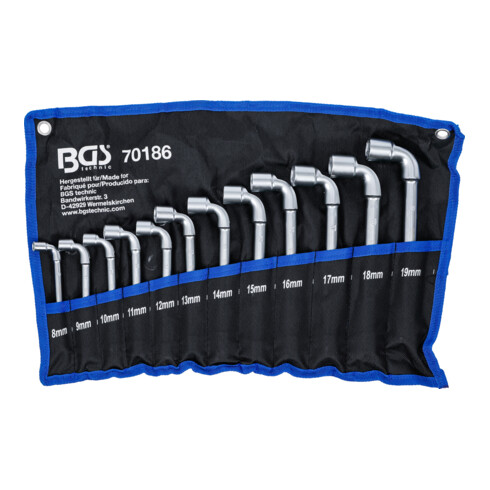 BGS Jeu de clés à pipe 8 - 19 mm 12 pièces