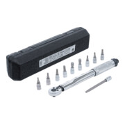 BGS Jeu de clés dynamométriques, entraînement carré extérieur 6,3 mm (1/4"), 2 - 24 Nm, 11 pièces