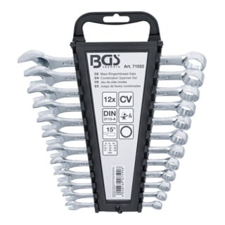 BGS Jeu de clés mixtes 8 - 19 mm 12 pièces