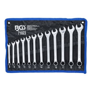 BGS Jeu de clés mixtes 8 - 19 mm 12 pièces, 71023