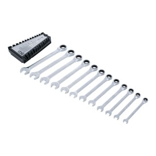 BGS Jeu de clés mixtes à cliquet 8 - 19 mm 12 pièces
