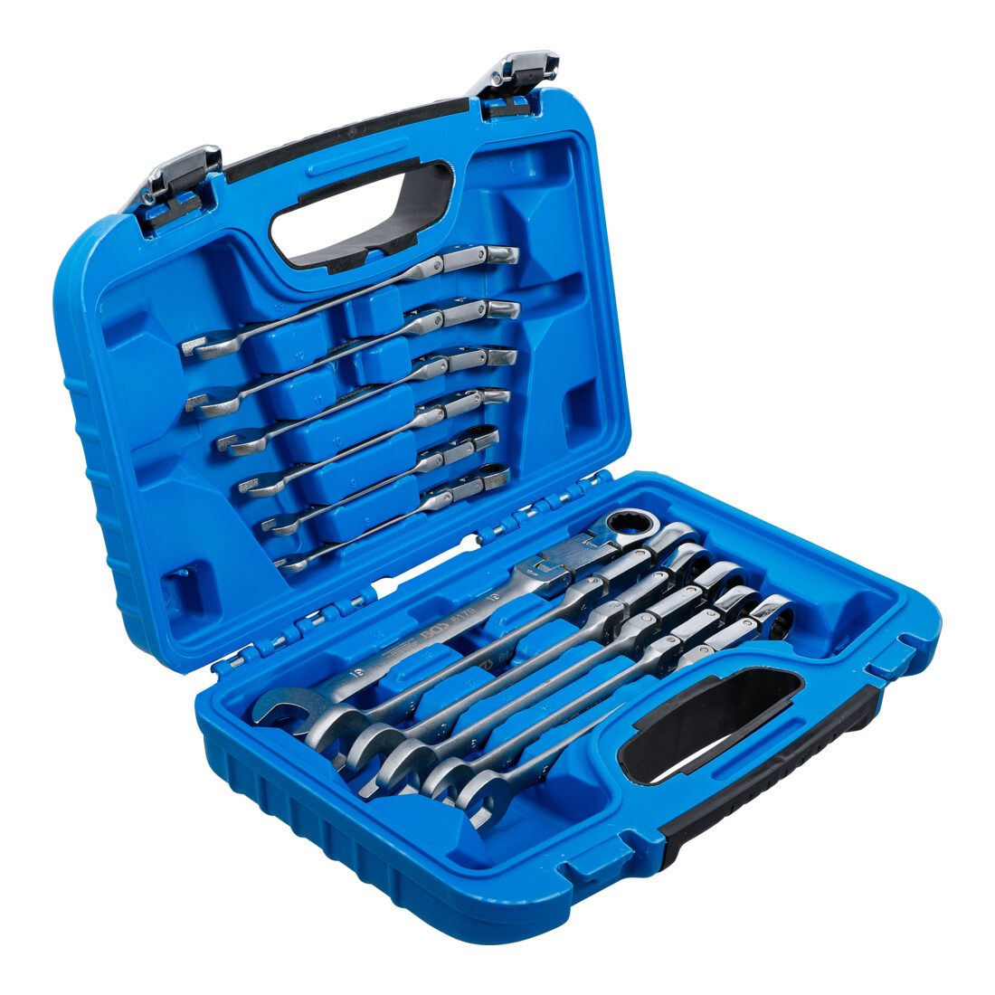 BGS Jeu de clés mixtes à cliquet à double articulation pliable 8 - 19 mm 12 pièces
