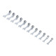 BGS Jeu de clés mixtes à cliquet court articulé, 8 - 19 mm, 12 pièces-2
