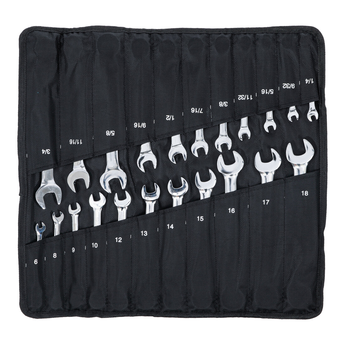 BGS Jeu de clés mixtes à cliquet métriques + pouces 22 pièces