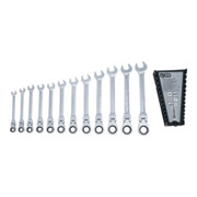 BGS Jeu de clés mixtes à cliquet pliable 8 - 19 mm 12 pièces-5