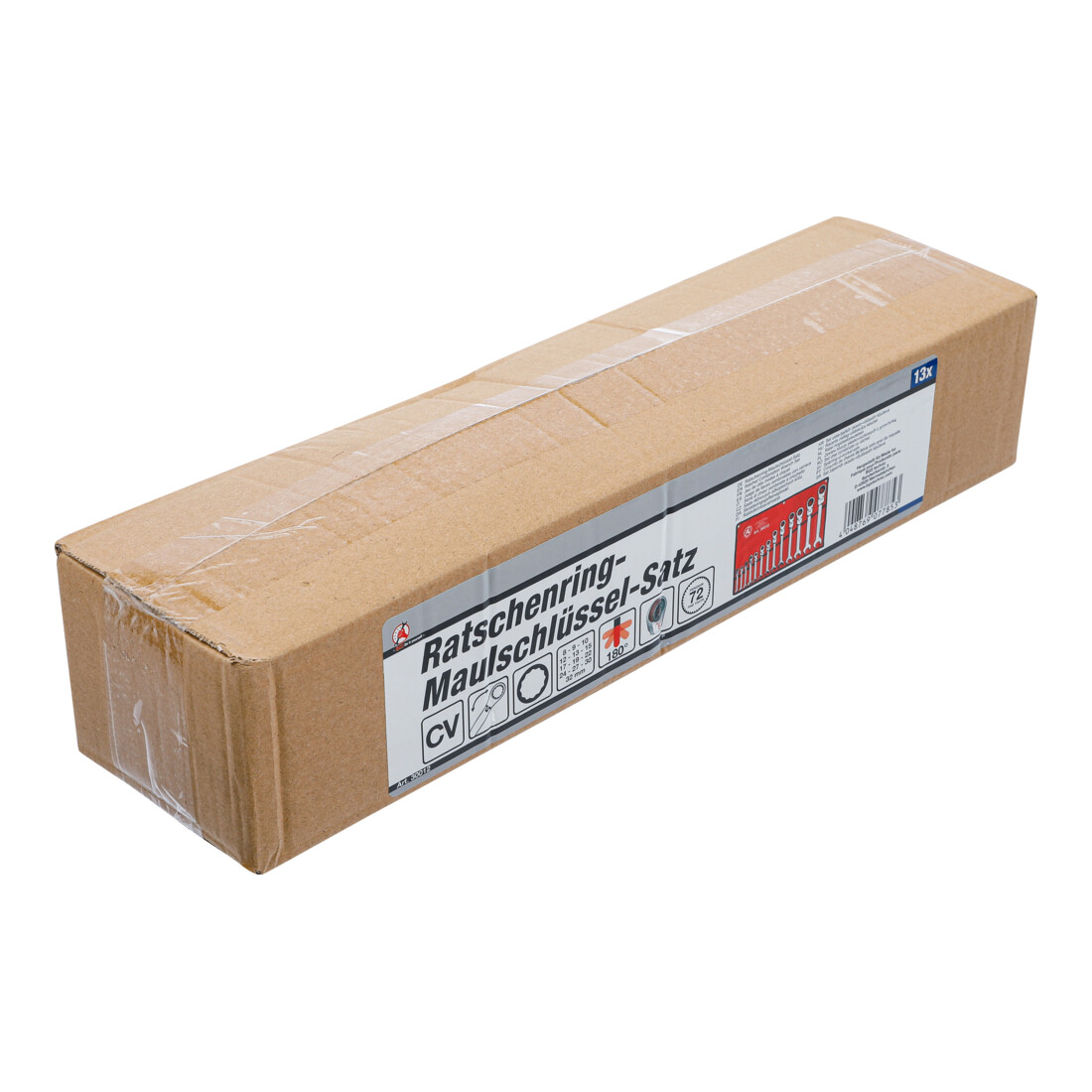 BGS Jeu de clés mixtes à cliquet têtes flexibles 8 - 32 mm 13 pièces