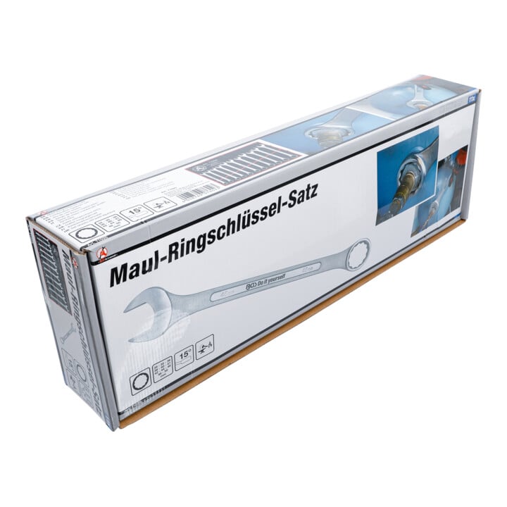 BGS Jeu de clés mixtes XXL 34 - 50 mm 11 pièces