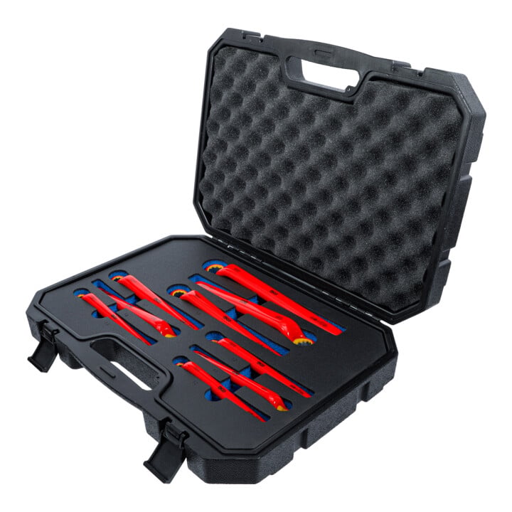 BGS Jeu de clés polygonales VDE contre-coudées 10 - 24 mm 9 pièces