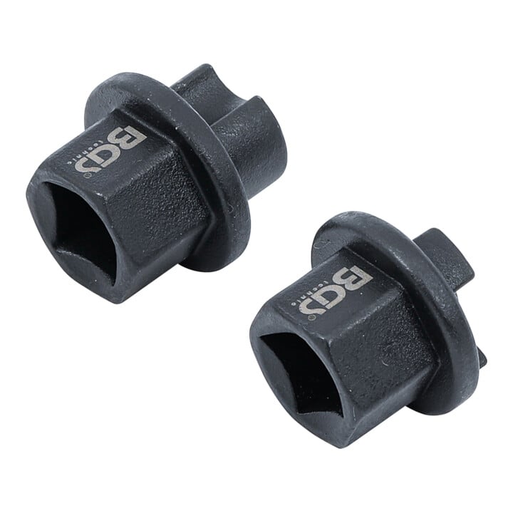 BGS Jeu de clés pour bouchons de vidange d’huile pour DAF, MAN, Volvo, Scania, Neoplan 2 pièces
